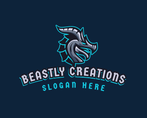 Monster - Monster Dragon Gaming logo design
