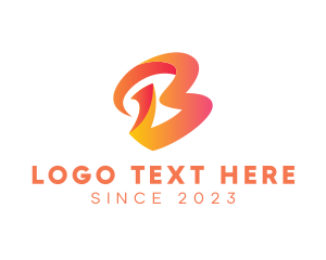 Lettermark - Creative Studio Letter B logo design