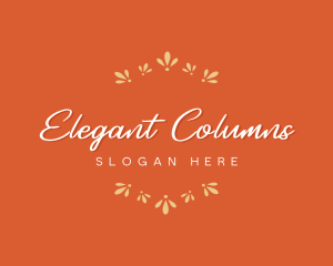 Elegant Floral Boutique logo design