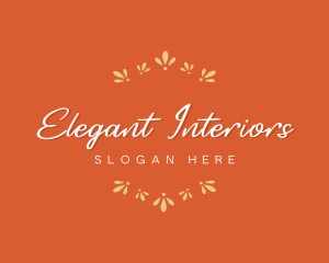 Elegant Floral Boutique logo design