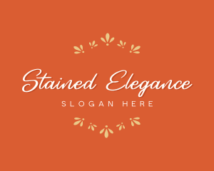 Elegant Floral Boutique logo design