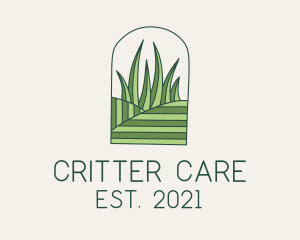 Field Lawn Care  logo design