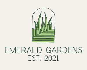 Field Lawn Care  logo design