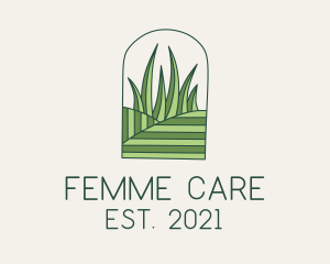 Field Lawn Care  logo design