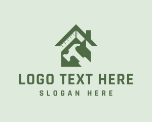 Toolbox - Hammer House Builder logo design