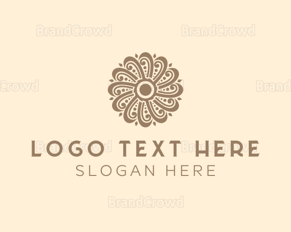 Flower Organic Pattern Logo