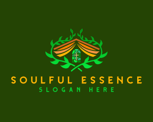 Spiritual Book Church logo design