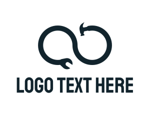 Loop - Tool Hardware Infinity logo design