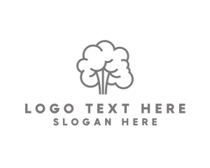 Sustainable - Tree Garden Leaves logo design