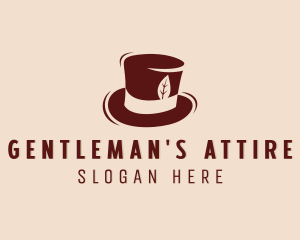 Menswear - Top Hat Fashion Accessory logo design