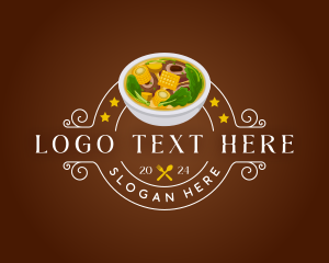 Bowl - Filipino Gourmet Cuisine logo design