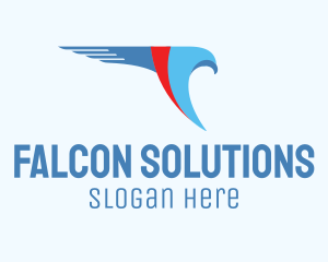 Falcon Logistics Service logo design