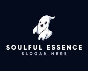 Soul - Spooky Ghost Halloween logo design