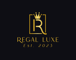 Regal Luxury Crown logo design
