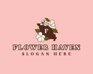 Hawthorn Blossom Missouri logo design