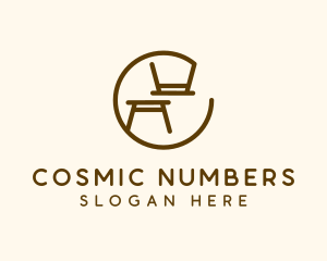 Minimalist Table Furniture logo design