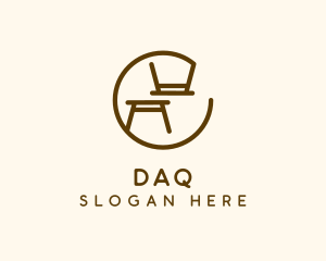 Furniture - Minimalist Table Furniture logo design