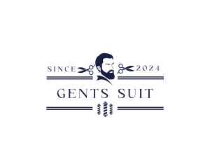 Gentleman Grooming Salon logo design
