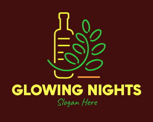 Neon Lights - Organic Neon Products logo design