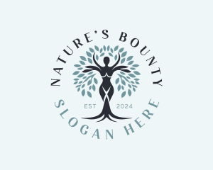 Organic Woman Nature logo design