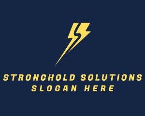 Lightning Power Tech  logo design