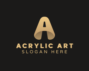 Art Studio Creative Letter A logo design