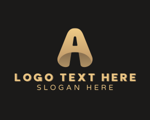 Company - Art Studio Creative Letter A logo design