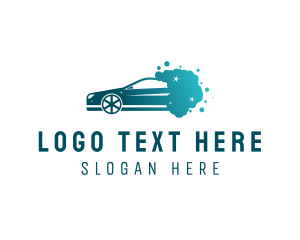 Road Trip - Cleaning Car Wash Vehicle logo design