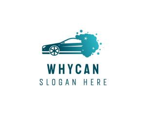 Cleaning Car Wash Vehicle Logo