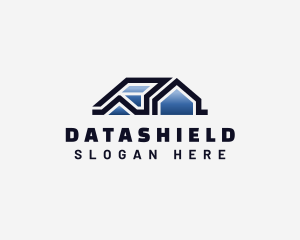 House Residential Roofing Logo