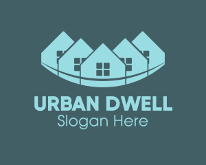 Residential Apartment Town logo design