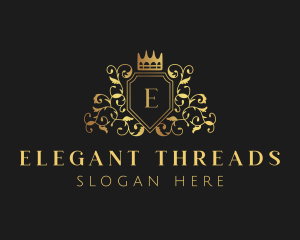 High End Shield Crest logo design