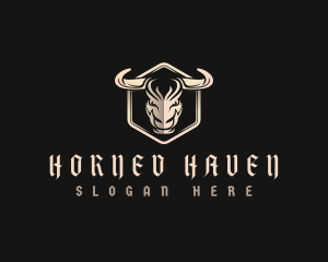 Buffalo Bull Horn logo design
