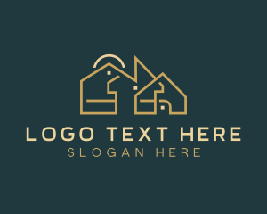 Builder - Housing Property Residence logo design