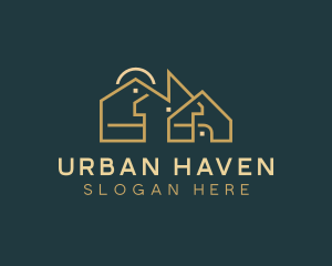 Housing Property Residence logo design