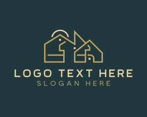 Subdivision - Housing Property Residence logo design