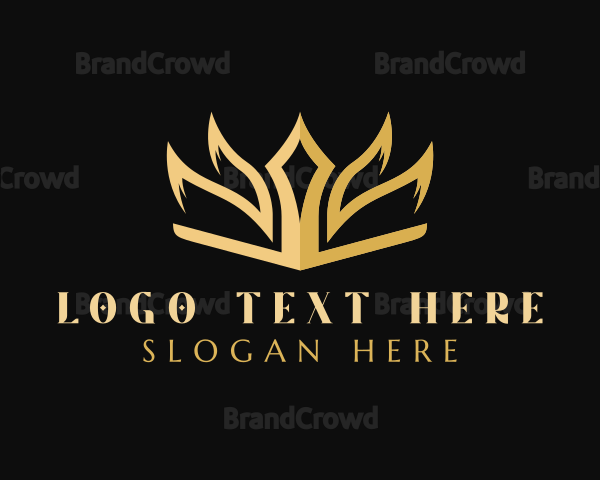 Golden Deluxe Crown Logo