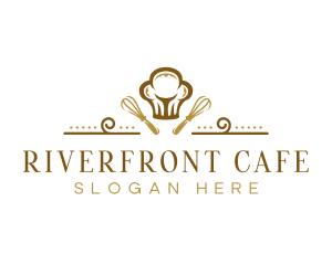 Pastry Chef Cafe logo design