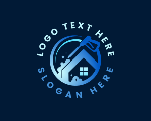 Detergent - Power Washer Cleaning logo design