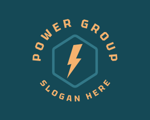 Electric Power Volt logo design