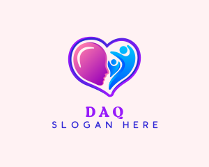Parent - Wellness Therapy Heart logo design