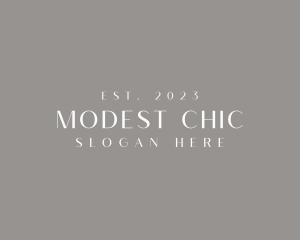 Elegant Chic Business logo design