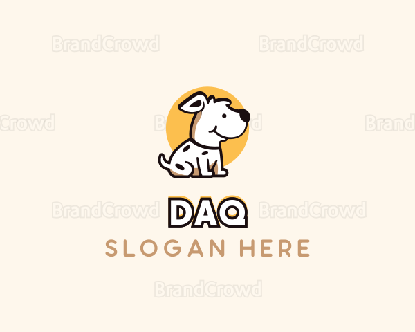 Pet Dog Veterinarian Logo