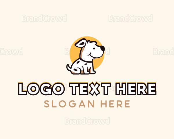 Pet Dog Veterinarian Logo