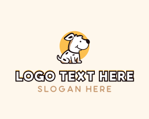 Guinea Pig - Pet Dog Veterinarian logo design