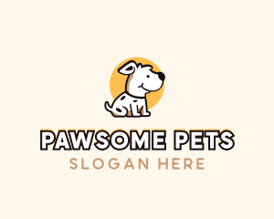 Pet Dog Veterinarian logo design