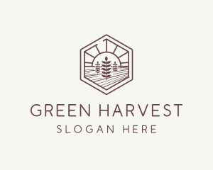 Agriculture - Agriculture Farm Landscape logo design