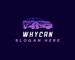 Sedan - Automobile Car Wash logo design