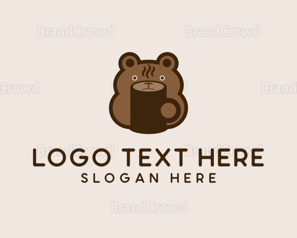 Bear Coffee Mug Logo