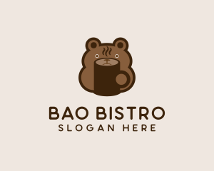 Bear Coffee Mug Logo